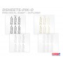 Pike Silhouette Rod Decals - Peel & Stick