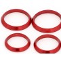 Slim Winding Checks - Red