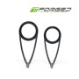 Nanolite Black TiForged Double Foot Guides NBTDF
