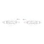 FUJI T2CH Spinning reel seat