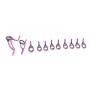 Fuji TORZITE Casting SET 6RV11KT FUCSIA